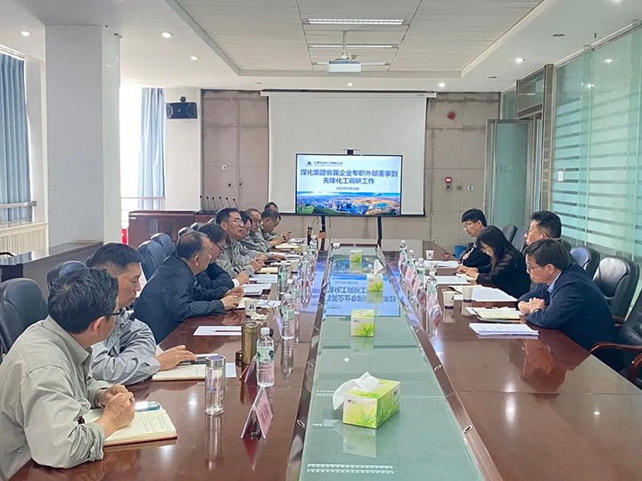 云煤（凯时娱乐人生就是博）集团专职外部董事寸延峰、伍显清到先锋化工调研