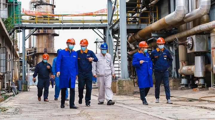 云煤（凯时娱乐人生就是博）集团党委副书记、副董事长、总司理高建嵩到解化化工分公司督导检查清静生产事情