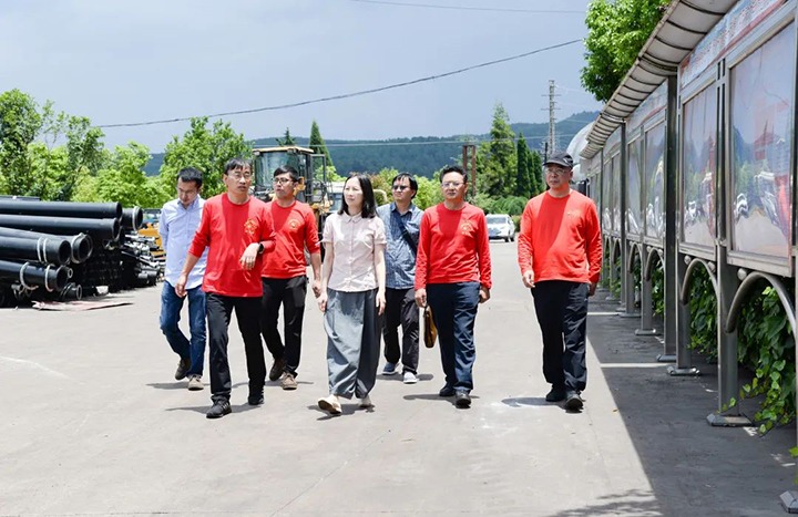 【主题教育】云煤（凯时娱乐人生就是博）集团党委委员、财务总监莫晓丹一行到恩洪煤业公司开展主题教育调研