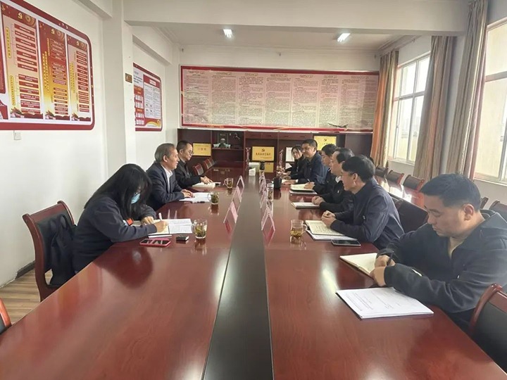 【下层调研】云煤（凯时娱乐人生就是博）集团党委委员、纪委书记翁立志到云南石油化工供销公司开展调研指导事情